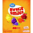 Great Value Fruit Smiles 40 Ct
