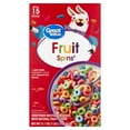 thumbnail image 1 of Great Value Fruit Spin Loops, Breakfast Cereal, 21.7 oz, 1 of 7