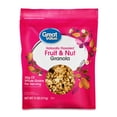 thumbnail image 1 of Great Value Fruit and Nut Granola, 11 oz, 1 of 9