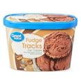 thumbnail image 1 of Great Value Fudge Tracks Ice Cream, 48 fl oz, 1 of 7