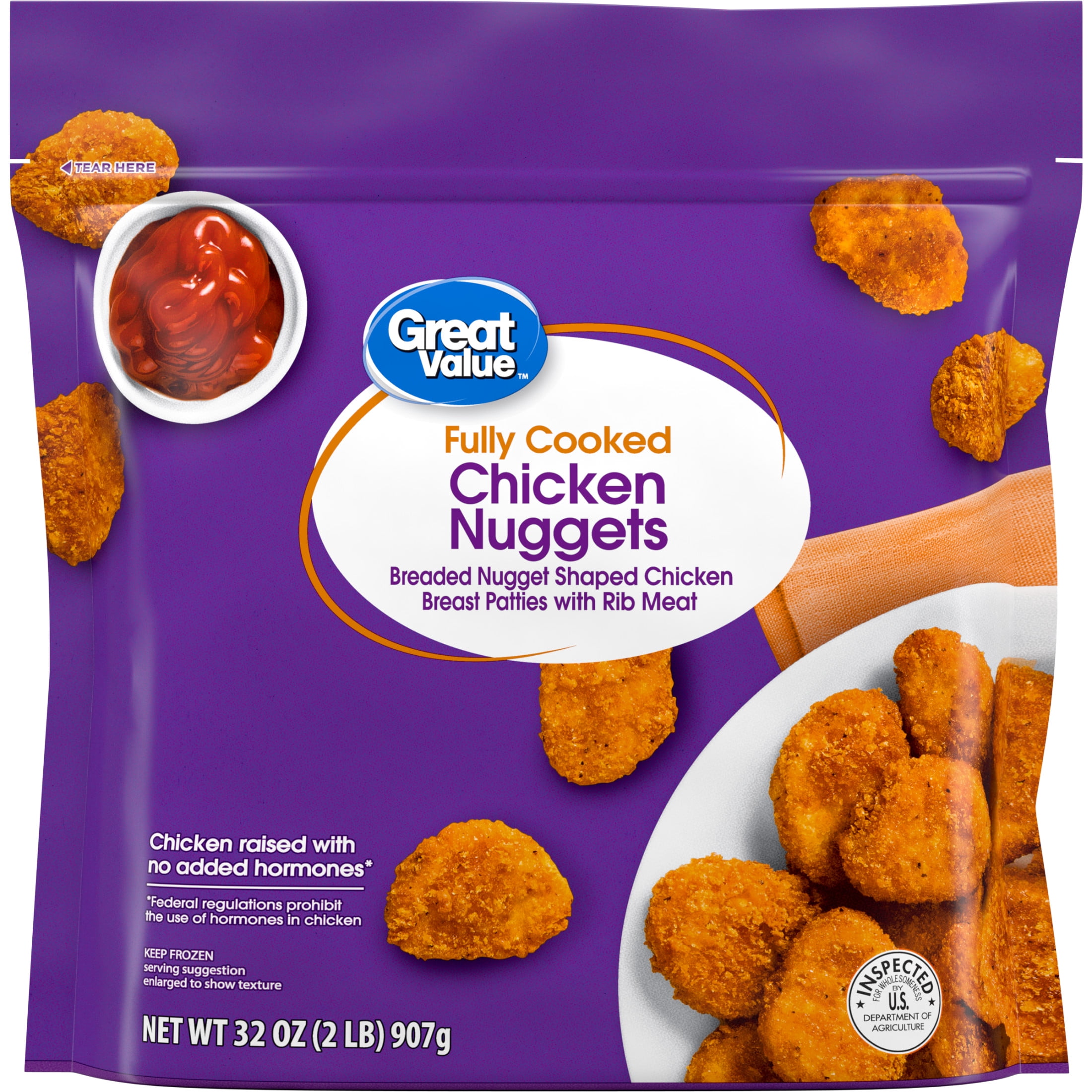 Great Value Fully Cooked Chicken Nuggets Fig App