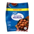 thumbnail image 1 of Great Value Fully Cooked Homestyle Meatballs, Family Size, 48 oz (Frozen), 1 of 8