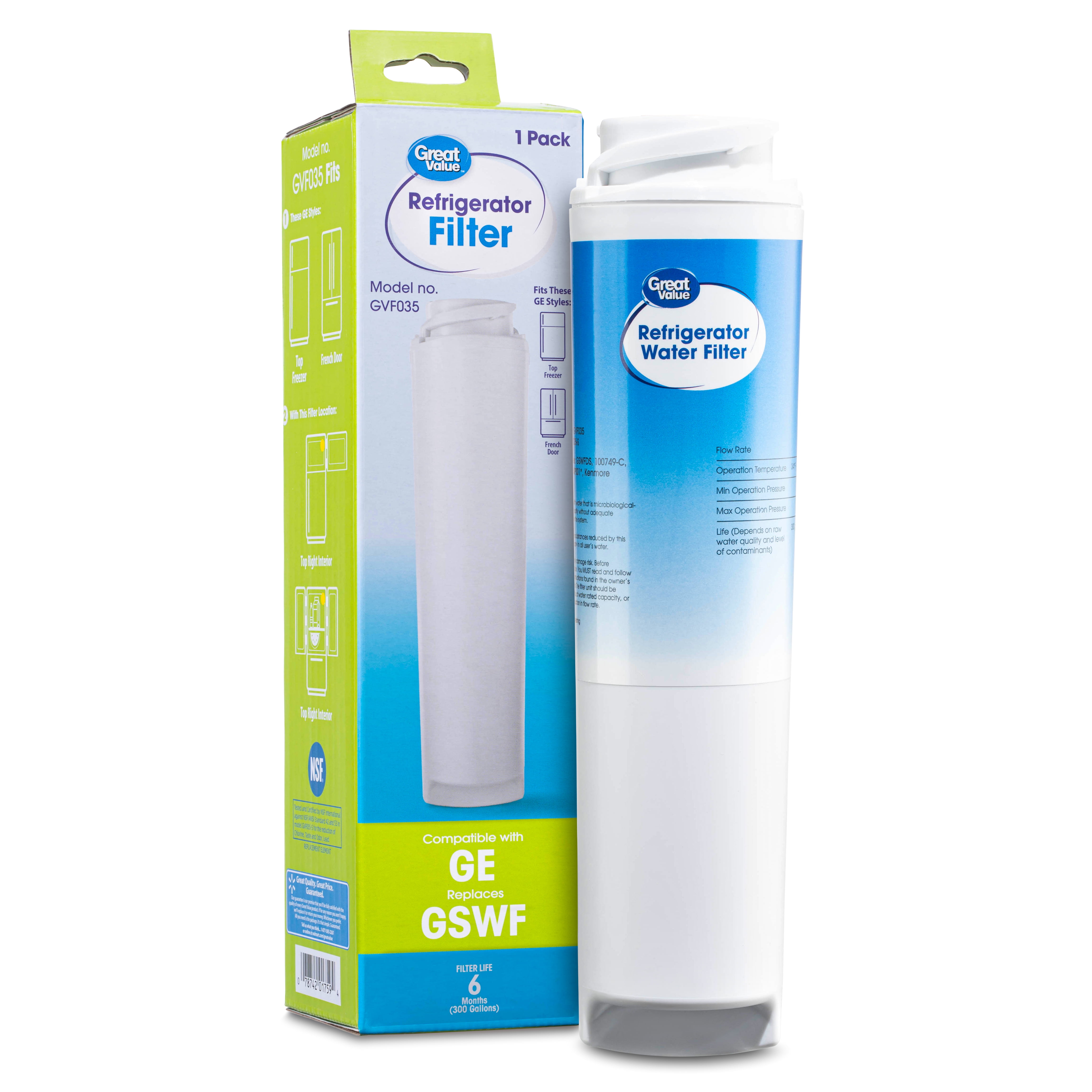 Great Value GE GSWF 100749C 100810/a 238C2334P001 Kenmore 469914