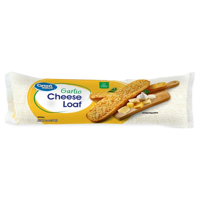 Great Value Garlic Cheese Loaf, 12 oz (Frozen)
