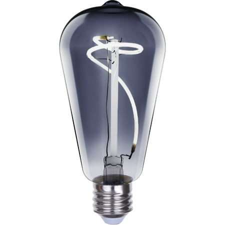 Great Value General Purpose ST19 LED Light Bulb, 4.5W (40W Equiv), Dimmable Daylight, E26 Base 4 Pack