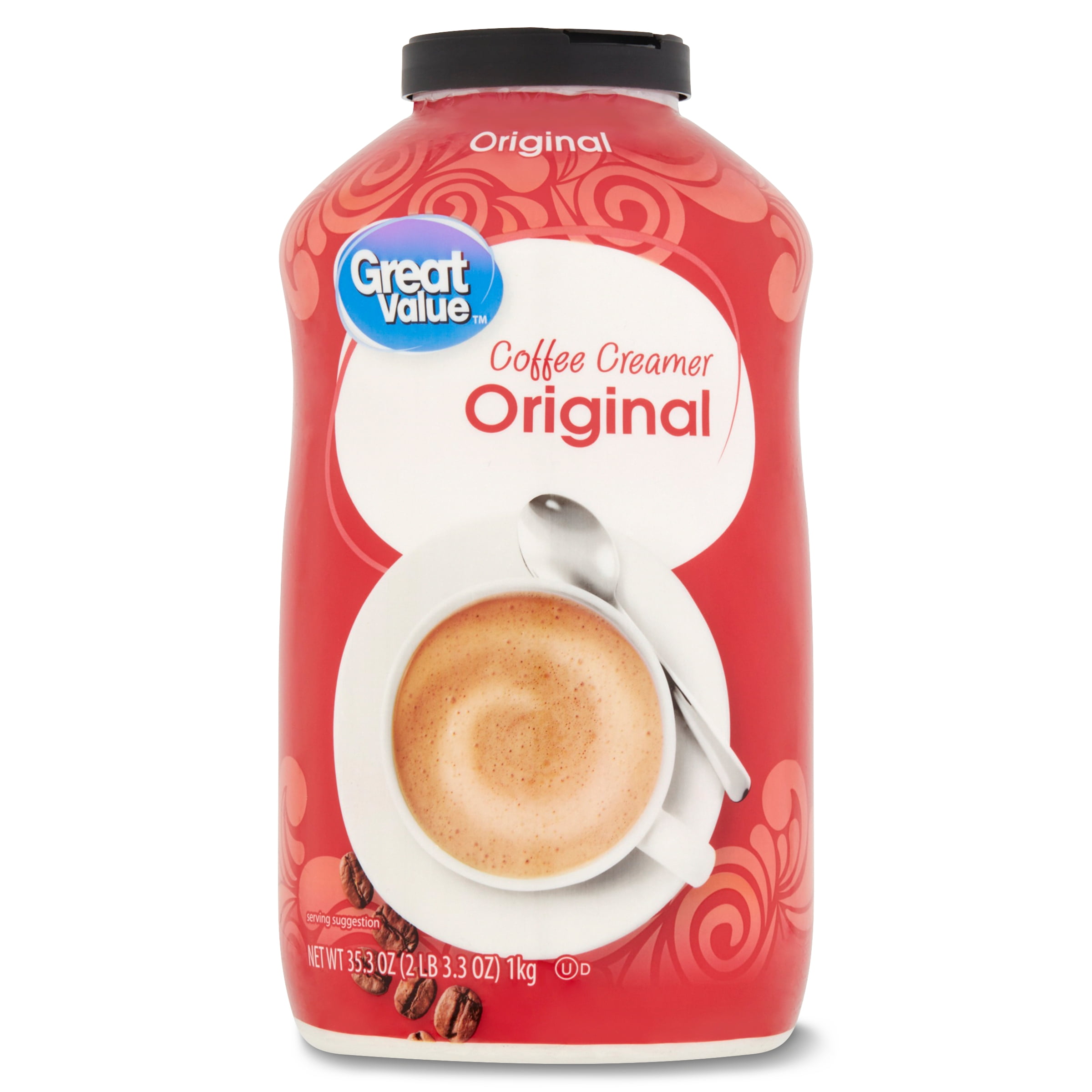 Great Value Ground Coffee 48 oz & Great Value Coffee Creamer 35.3 oz Bundle