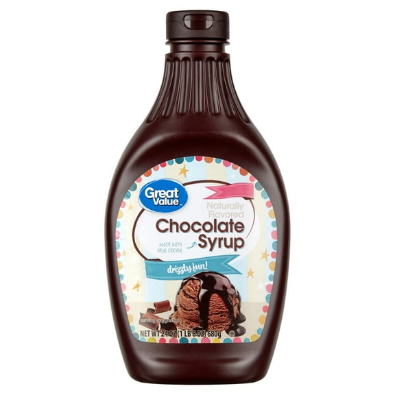 Great Value Chocolate Syrup, 24 oz