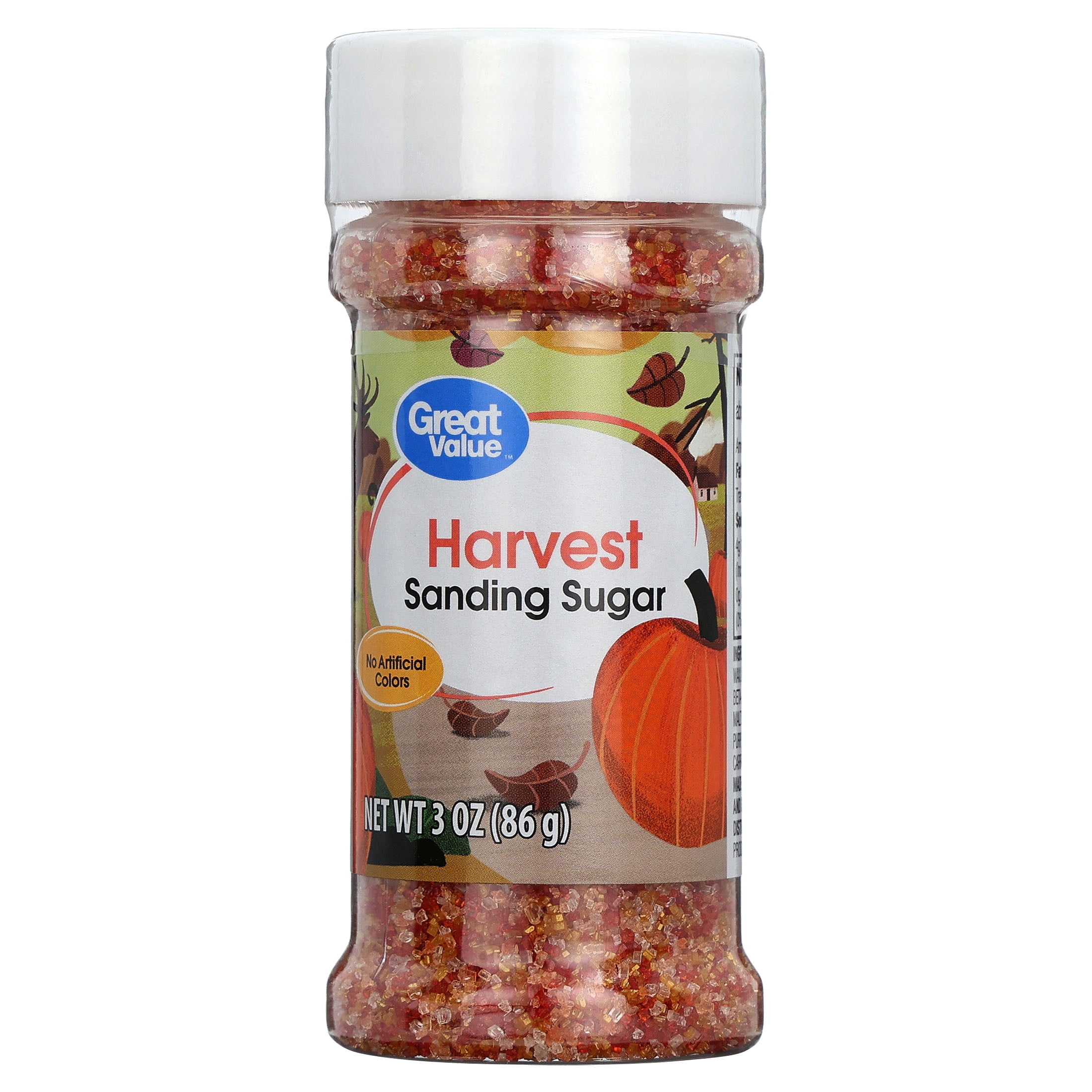 Great Value Harvest Sanding Sugar, 3 oz