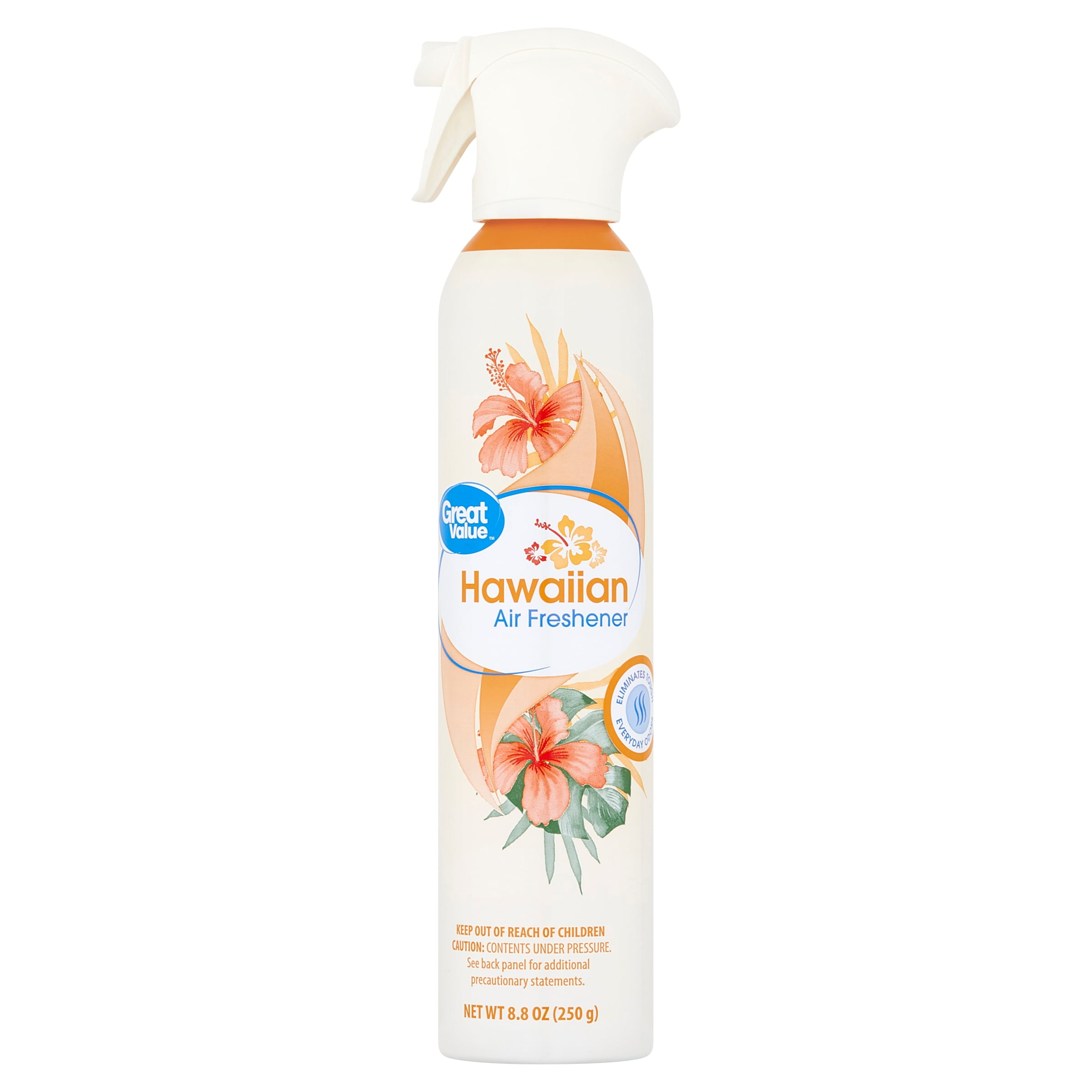 Great Value Hawaiian Aerosol Room Air Freshener Spray, 8.8 Ounce
