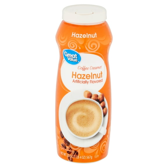 Great Value Hazelnut Coffee Creamer, 20 oz