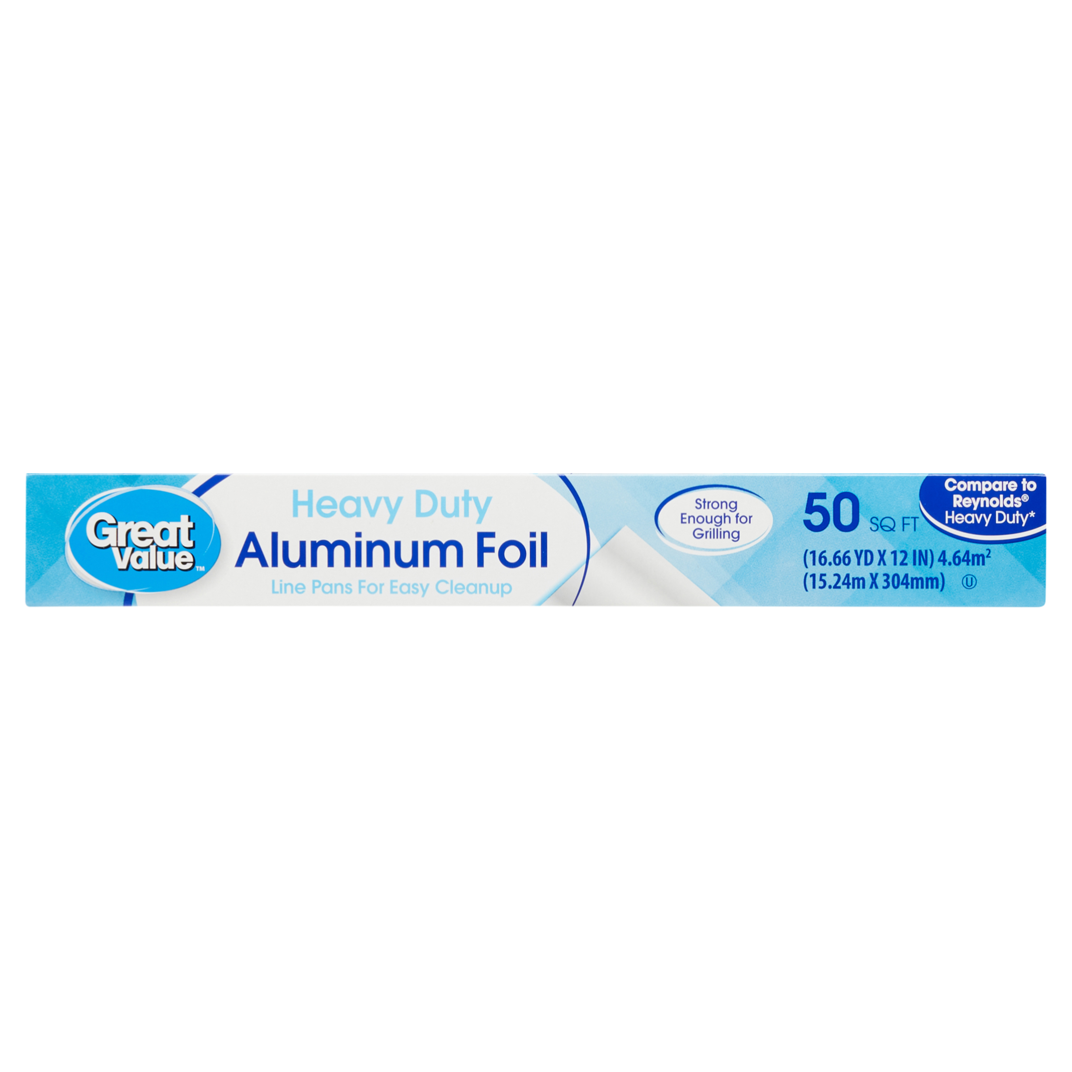 Great Value Heavy Duty Aluminum Foil, 50 sq ft - image 1 of 7