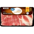 thumbnail image 1 of Great Value Hickory Smoked Bacon, Mega Pack, 24 oz, 1 of 8