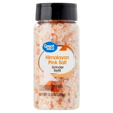 Great Value Himalayan Pink Salt Grinder Refill, 12.5 oz