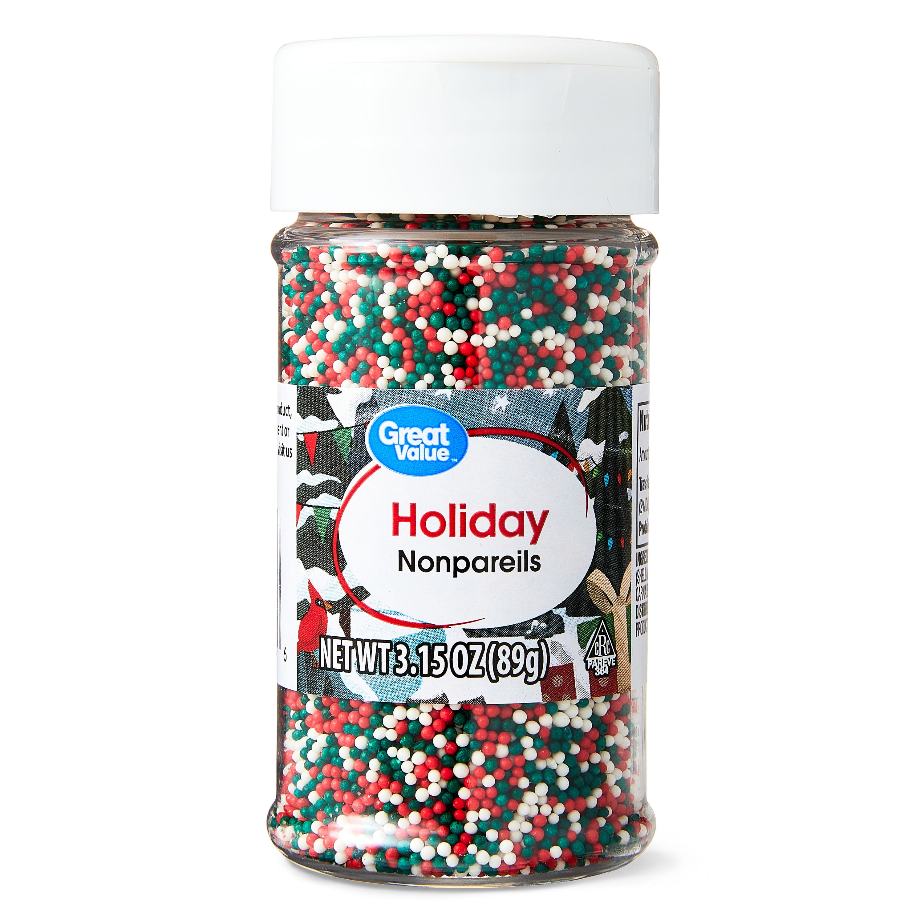 Great Value Holiday Nonpareils, 3.15 oz - Walmart.com