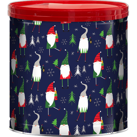 Great Value Holiday Popcorn Tin, They Are Elveswhere Design, 3 Flavors, 21 oz