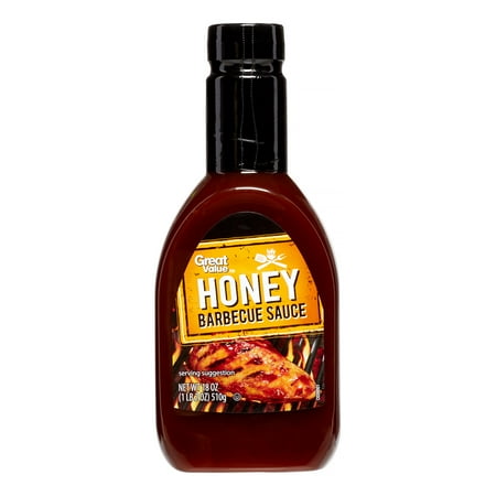Great Value Honey Barbecue Sauce, 18 oz