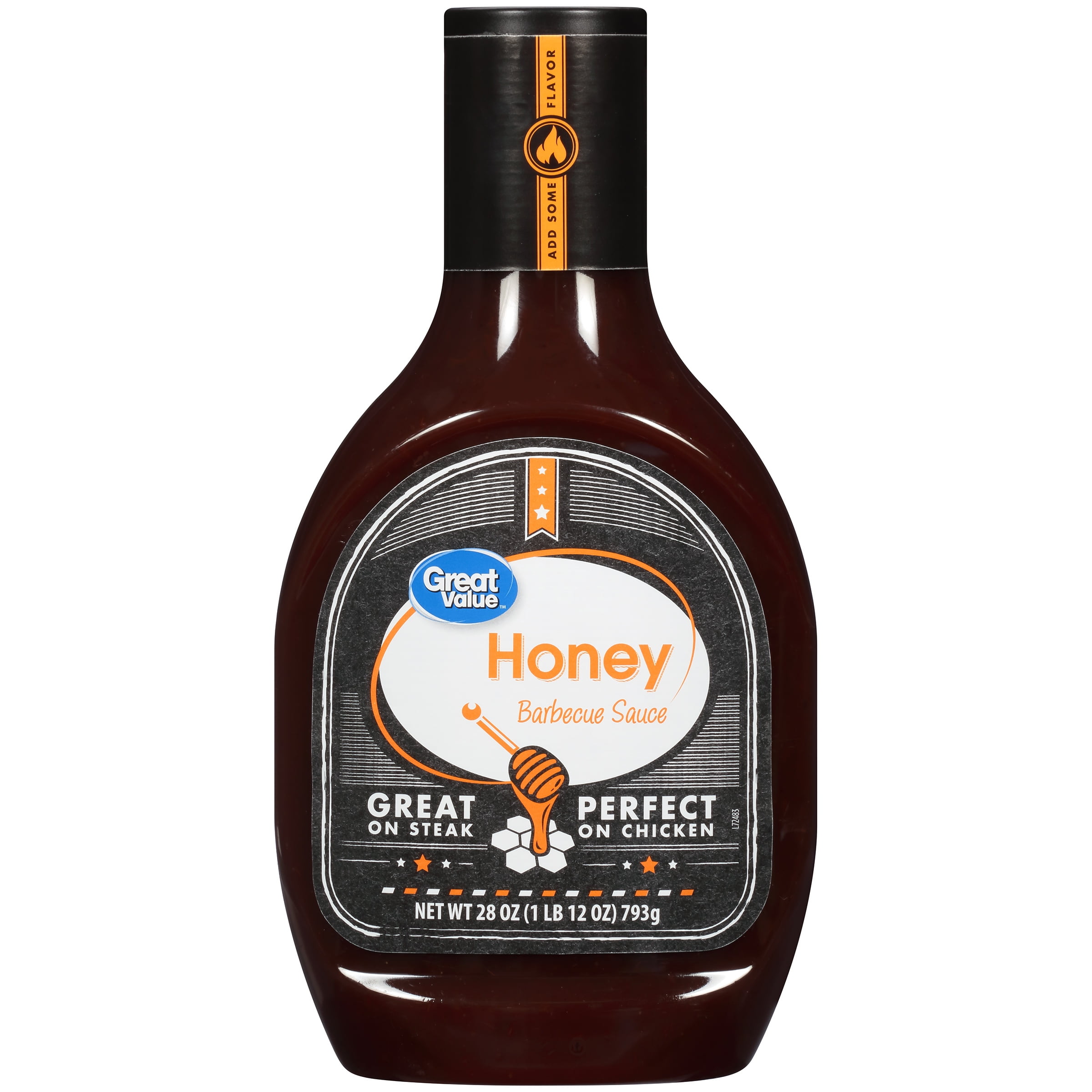 Great Value Honey Barbecue Sauce, 28 oz