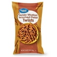 Great Value Honey Mustard Seasoned Pretzel Twists, 16 oz