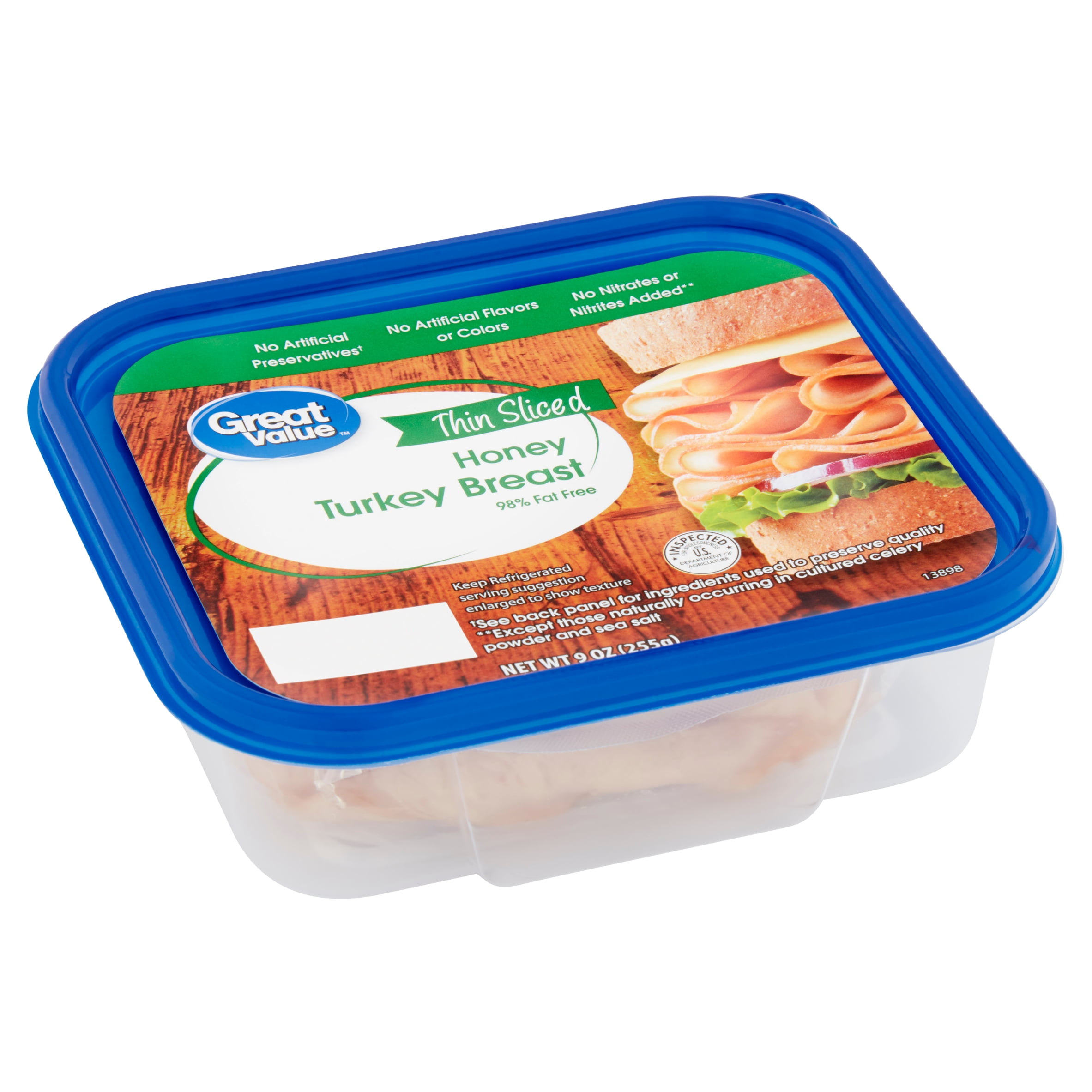 Honey Roasted Turkey Breast Tub Deli Meat - 32 oz. - Products