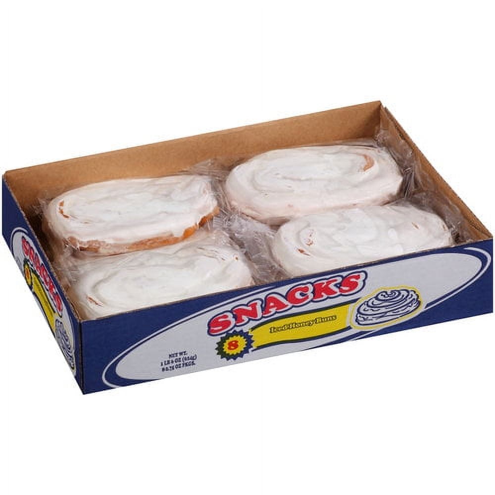 Tastykake Iced Honey Buns, 8 ct