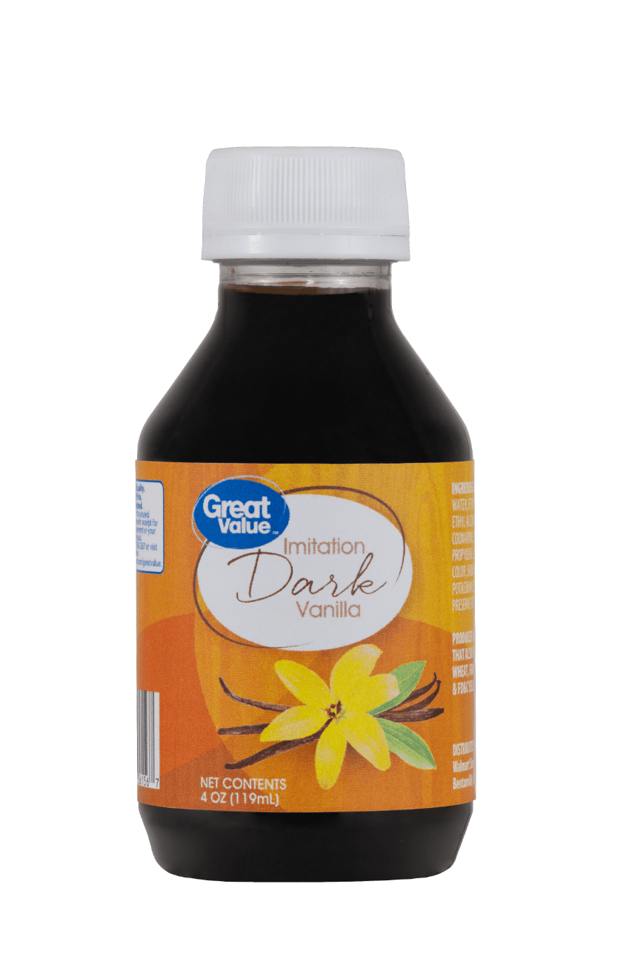 Great Value Extract for Baking and Cooking Imitation Dark Vanilla Liquids