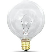 Great Value Incandescent G12.5 Replacement Bulb 25 Watt 2PK