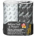 thumbnail image 1 of Great Value Iodized Salt & Pepper Pack Seasoning, 5.5 oz, 1 of 3
