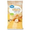 Great Value Kettle Cooked Original Potato Chips, 8 oz