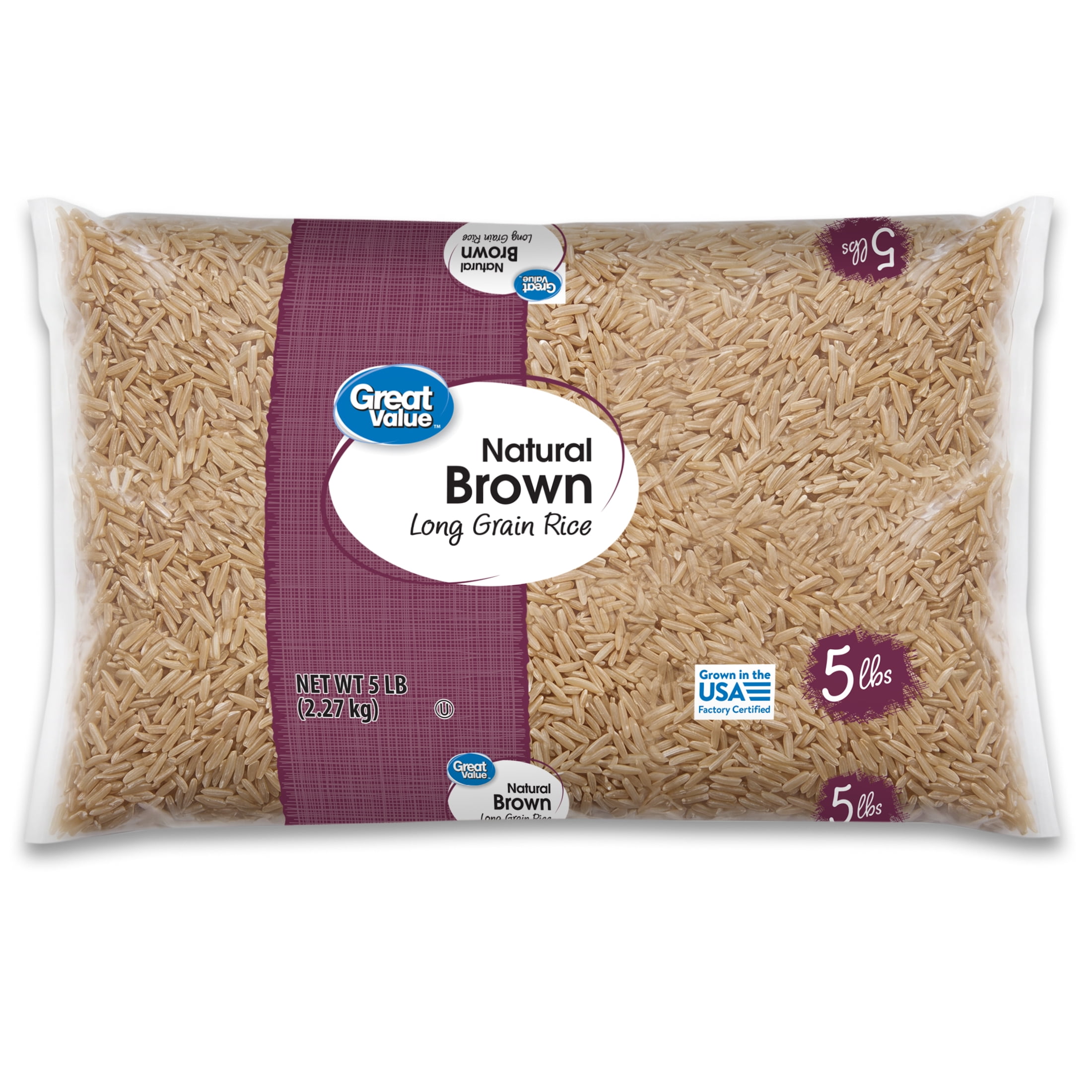 Great Value Brown Rice - Sushi rice for food distributors - Walmart ...