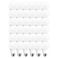 thumbnail image 1 of Great Value LED, 9W (60W Equivalent) A19 General Purpose E26 Medium Base, Non-Dimmable, Soft White, 36-Pack, 1 of 5