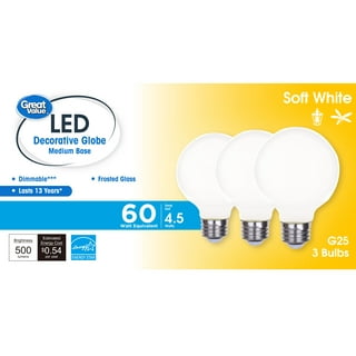 40W Soft White (2700K) E17 Shape T8 Base Clear Incandescent Dimmable M