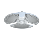 Great Value LED Daylight Garage Light, 80-Watt (8000-Lumen), Motion Sensor Included, E26 Screw-in Base