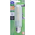 thumbnail image 1 of Great Value LED Frosted Tube Light Bulb, 4W (40W Equivalent), Soft White, Dimmable, 1 Count, 1 of 2