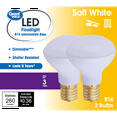 Great Value LED Indoor Flood Light Bulb, 3 Watts (25W Equiv.) R14 Shape
