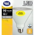 Great Value LED Light Bulb, 10W (90W Equivalent) PAR38 Floodlight Lamp