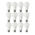 thumbnail image 1 of Great Value LED Light Bulb, 14W (100W Equivalent) A19 Lamp E26 Medium Base, Soft White, 12-Pack, 1 of 5