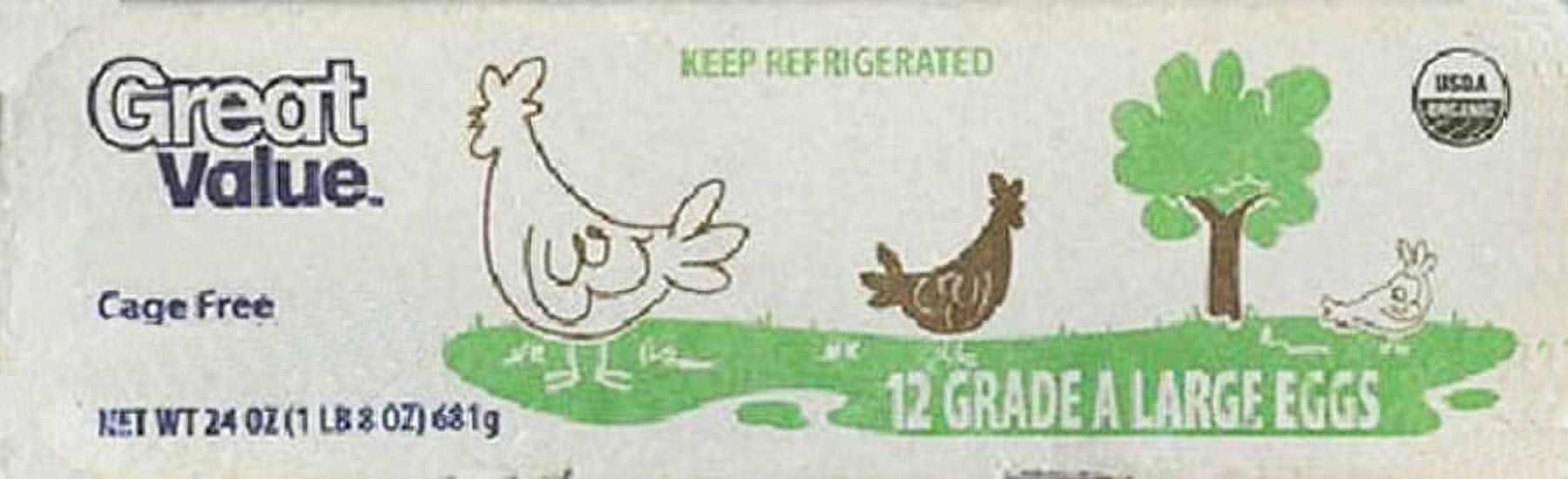 Great Value Large Eggs, Del Pais, 12 Count