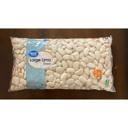 Great Value Large Lima Beans 2lb