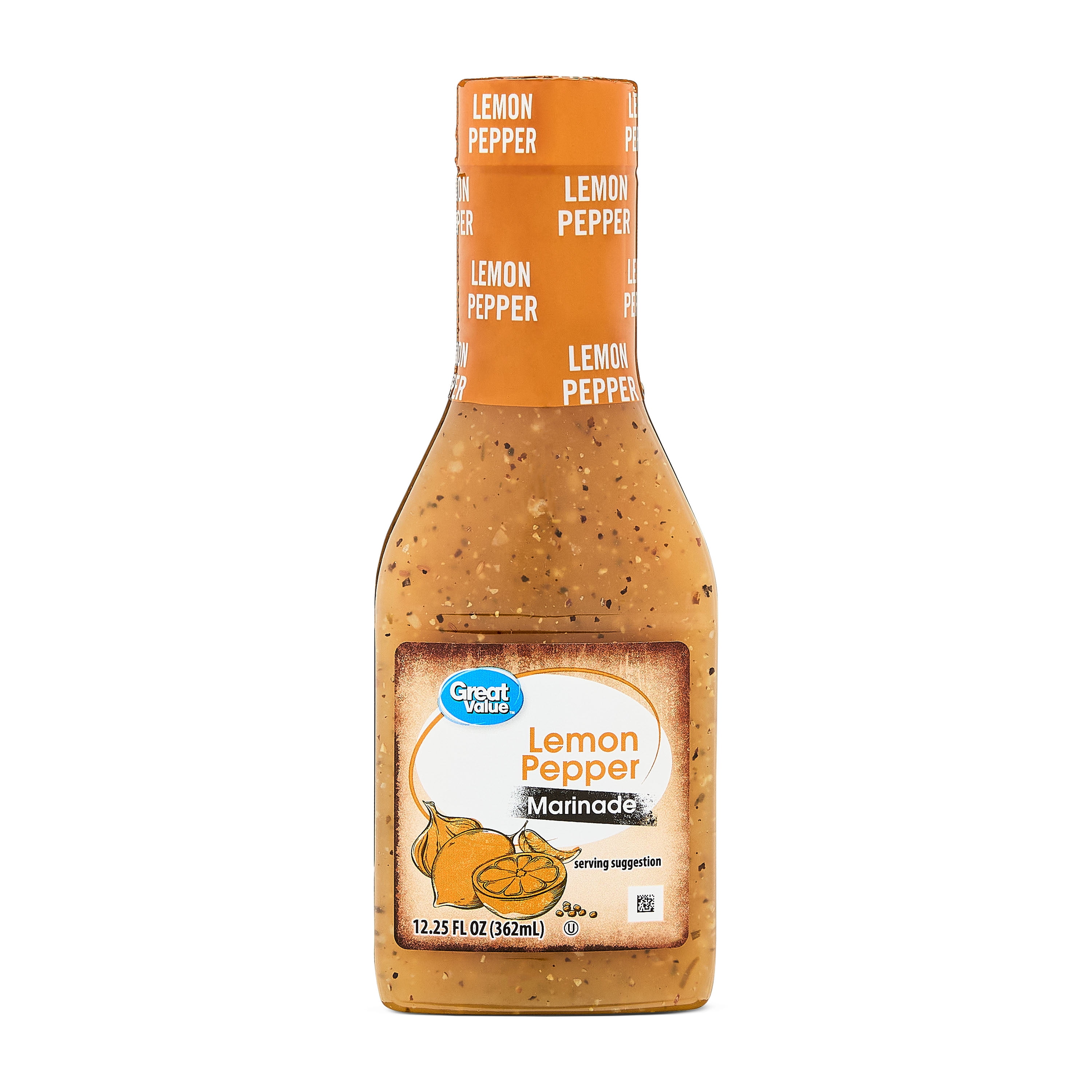 Great Value Lemon Pepper Marinade, 12.25 fl oz