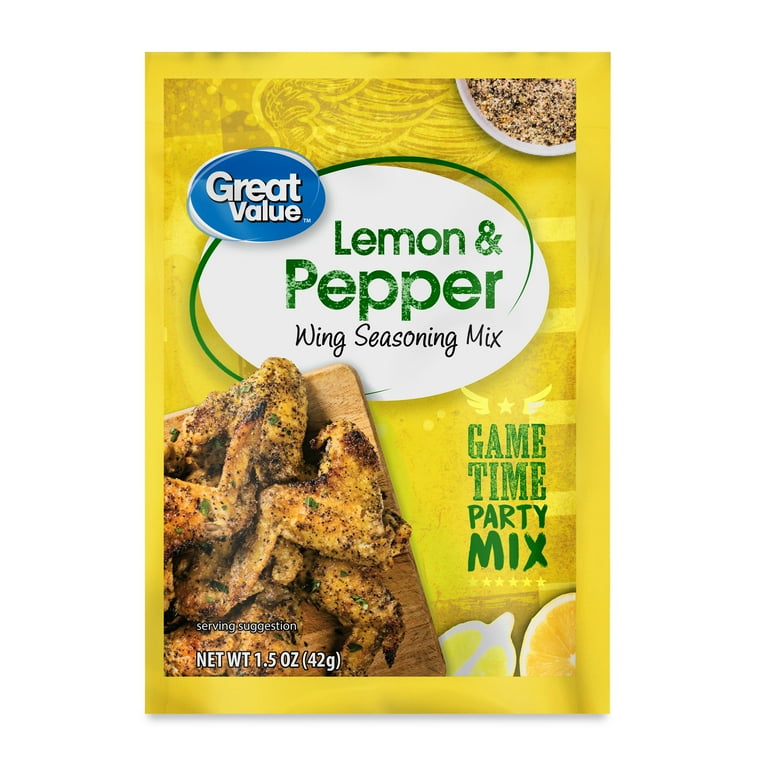 Great Value Lemon Pepper Wing Mix oz for Chicken Wings