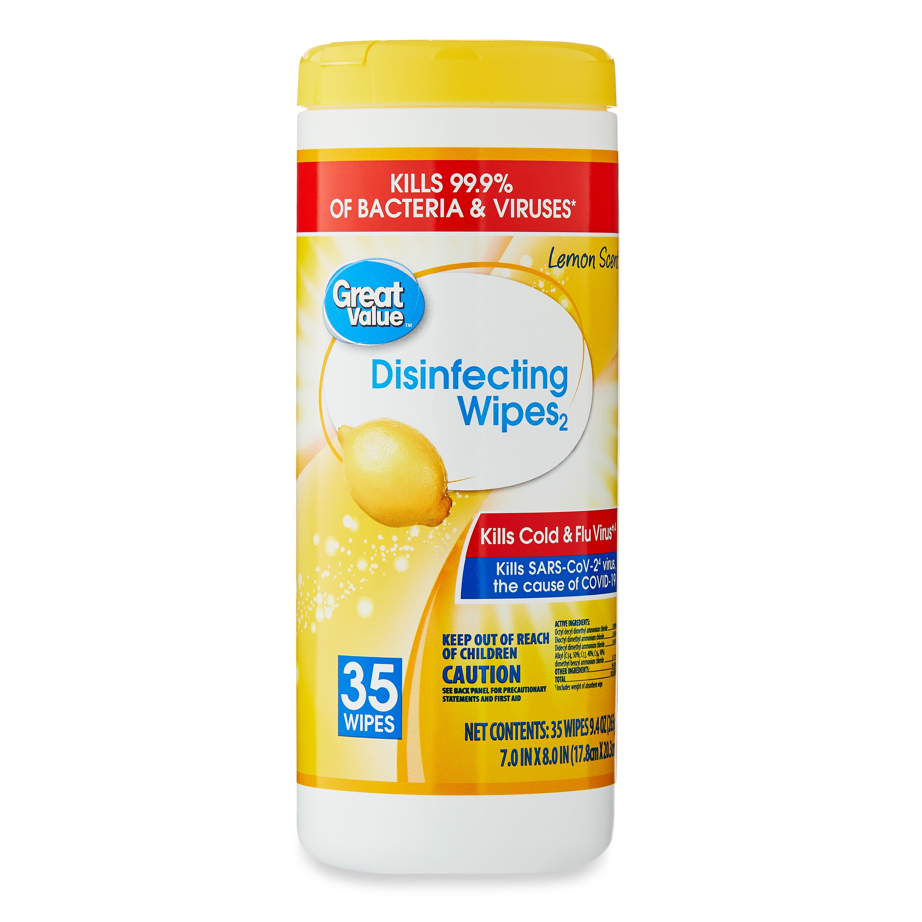 Great value disinfectant wipes deals