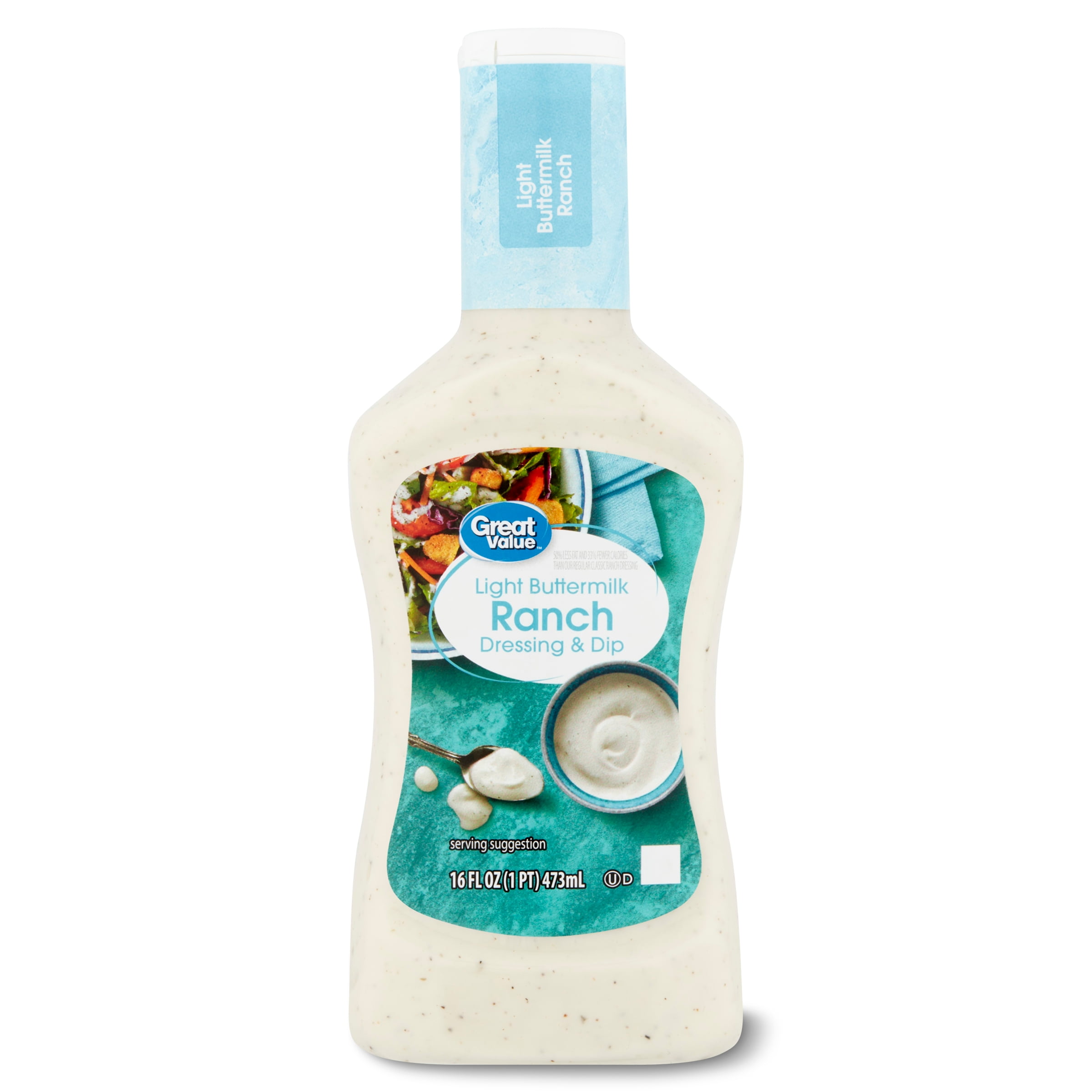 Great Value Light Buttermilk Ranch Dressing Dip Fig App