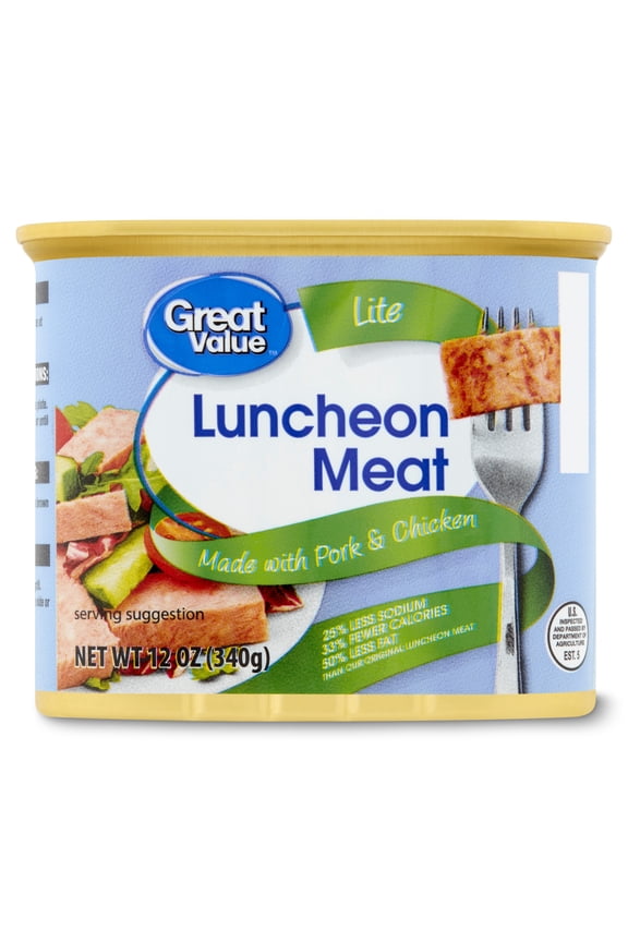 Light Luncheon Meat, 12 oz Aluminum Can