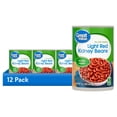 thumbnail image 1 of (12 pack) Great Value No Salt Added Light Red Kidney Beans, 15.5 oz, 1 of 12