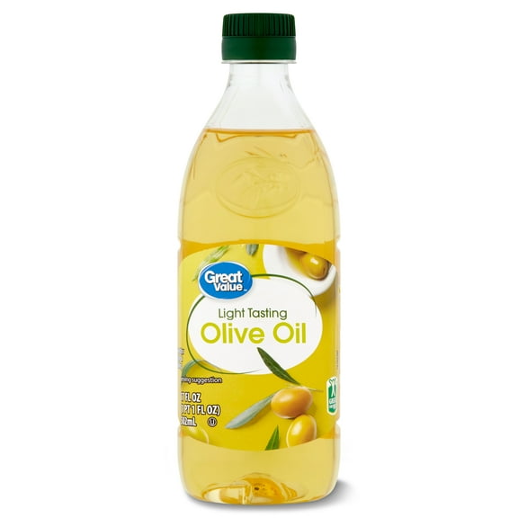 Great Value Light Tasting Olive Oil, 17 fl oz
