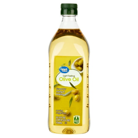 Great Value Light Tasting Olive Oil, 25.5 fl oz