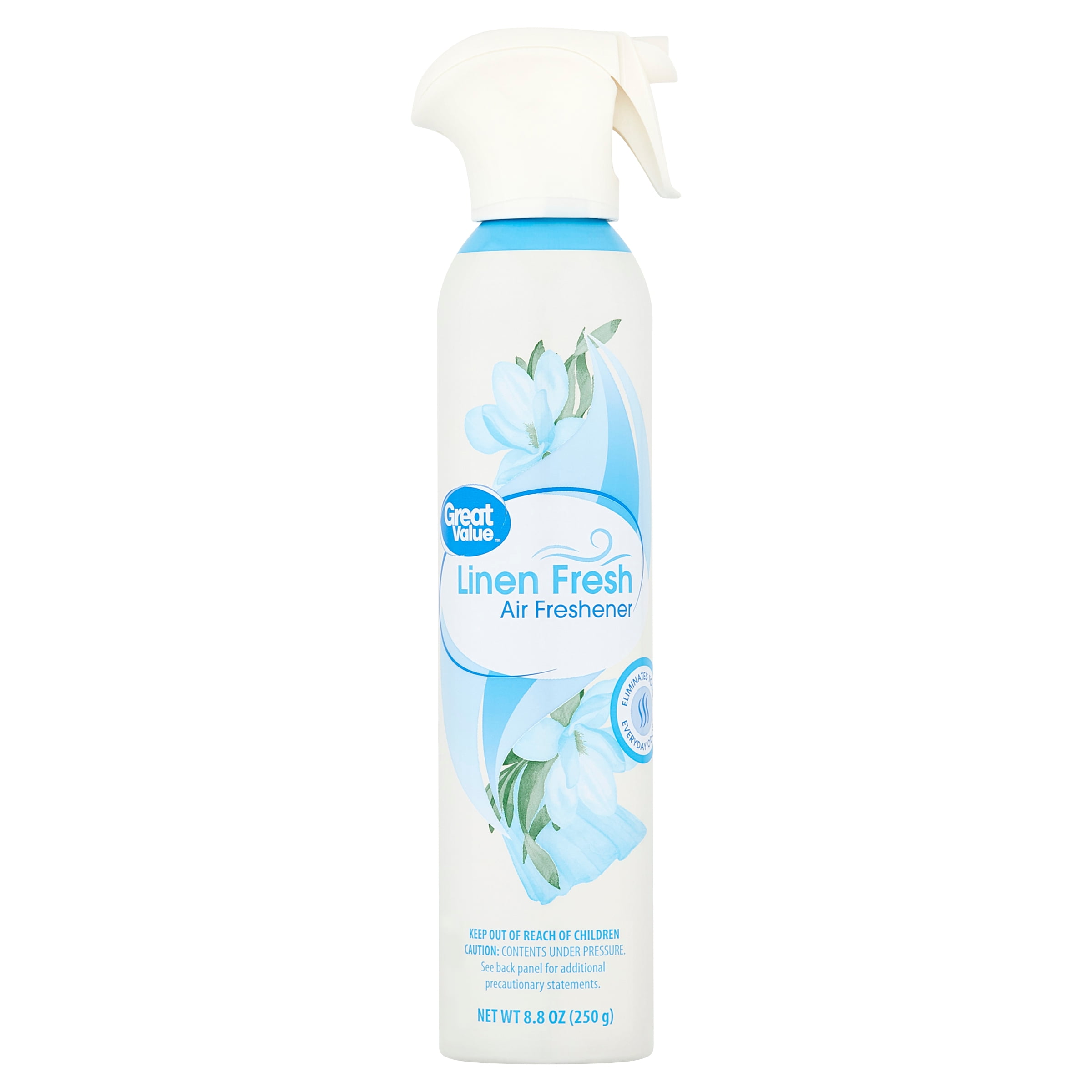 Great Value Linen Fresh Aerosol Room Air Freshener Spray, 8.8 Ounce