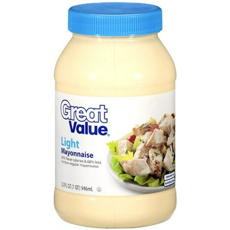 Great Value Lite Mayonnaise, 32 fl oz