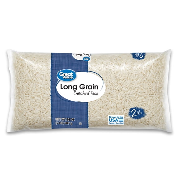 Great Value Long Grain Enriched Rice, 32 oz