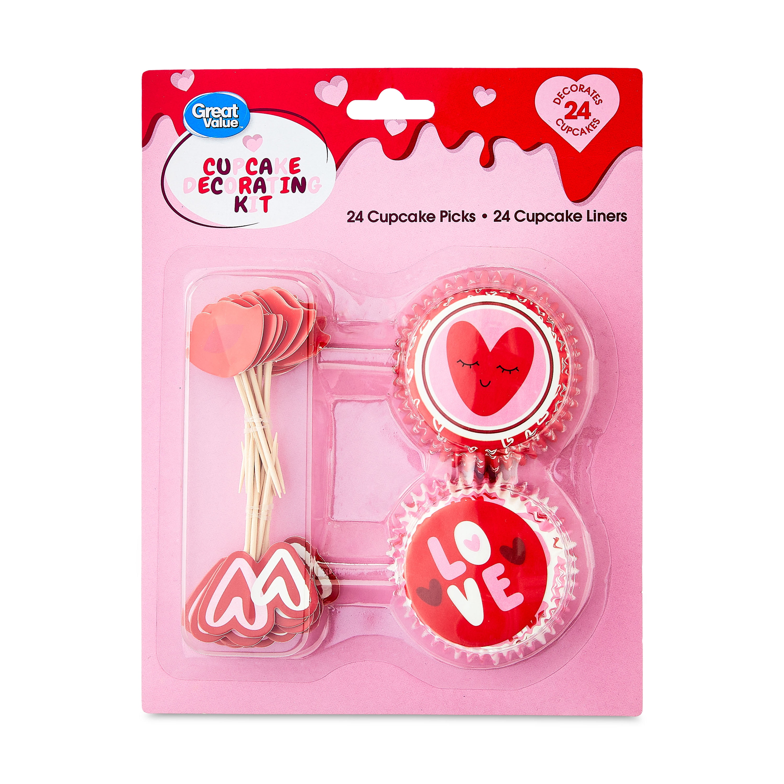 Great Value Love Cupcake Decorating Kit